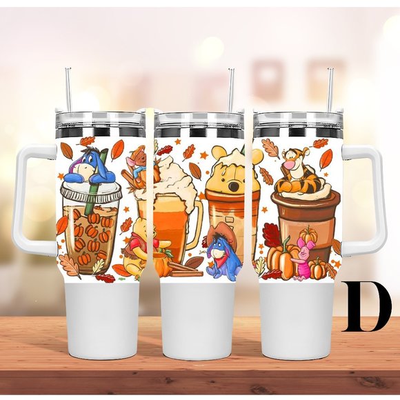 Disney Winnie the Pooh Brand new 40 oz double wall stainless travel offi… - Picture 13 of 16